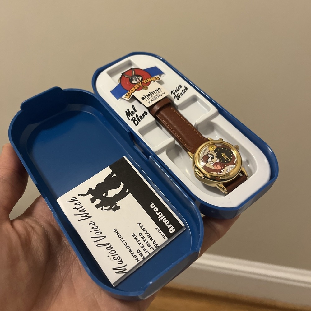 Looney Tunes Armitron Mel Blanc Voice Watch. Not Working
